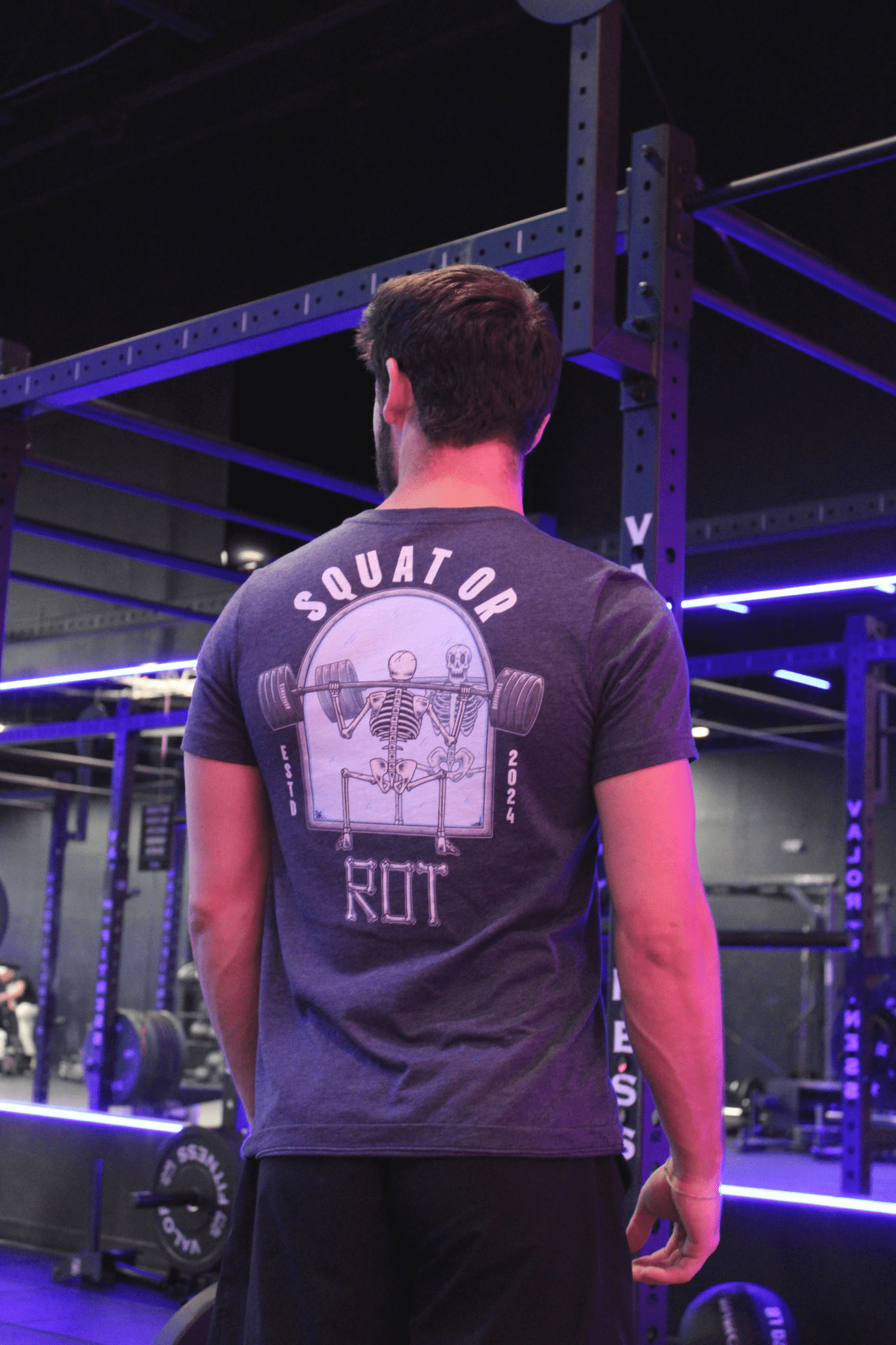 Squat or Rot - Premium Tee - Barebones Athletics