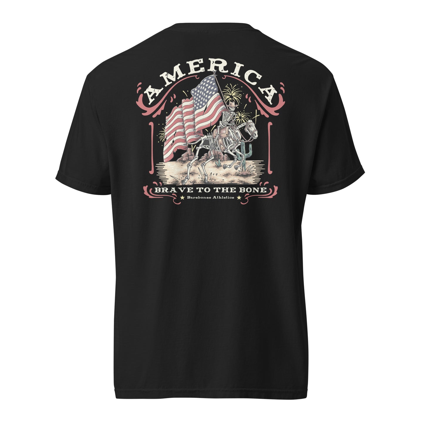 Brave to the Bone - Premium Tee - Barebones Athletics