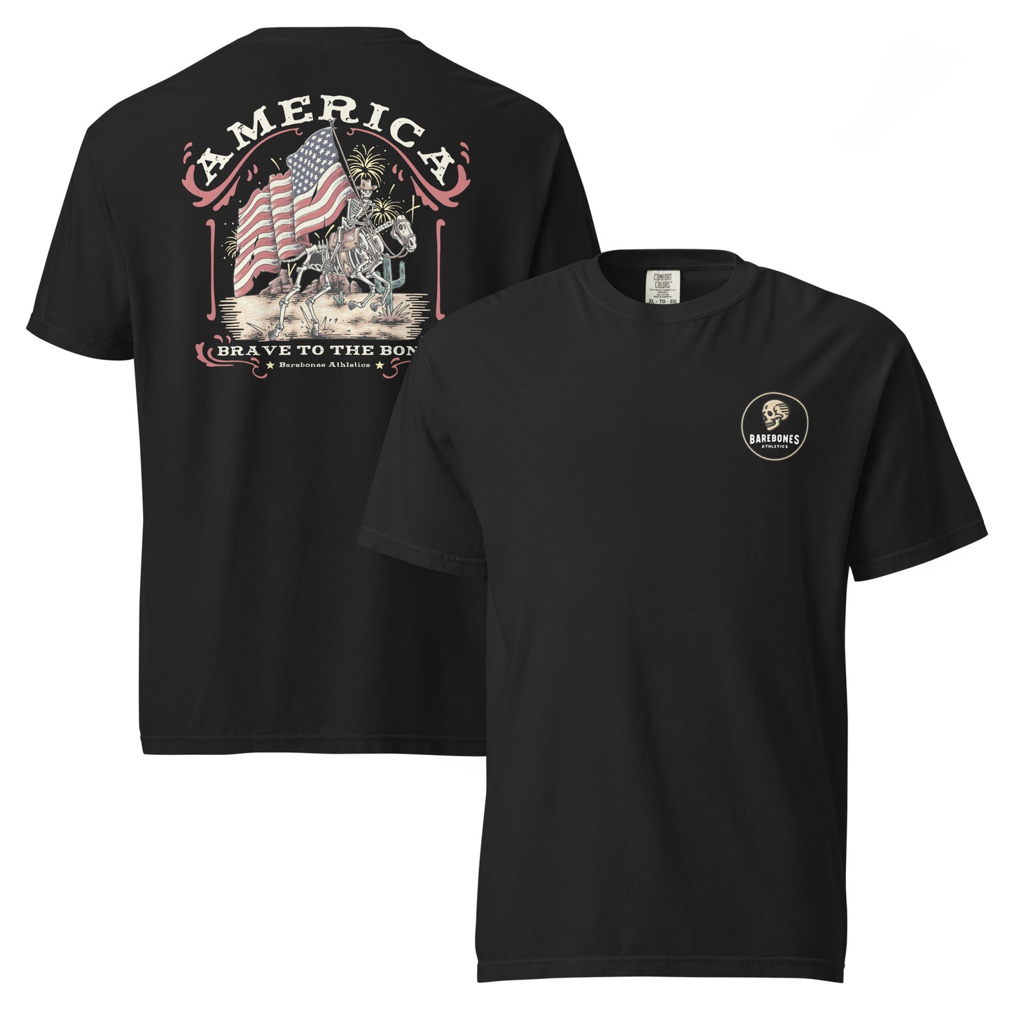 Brave to the Bone - Premium Tee - Barebones Athletics