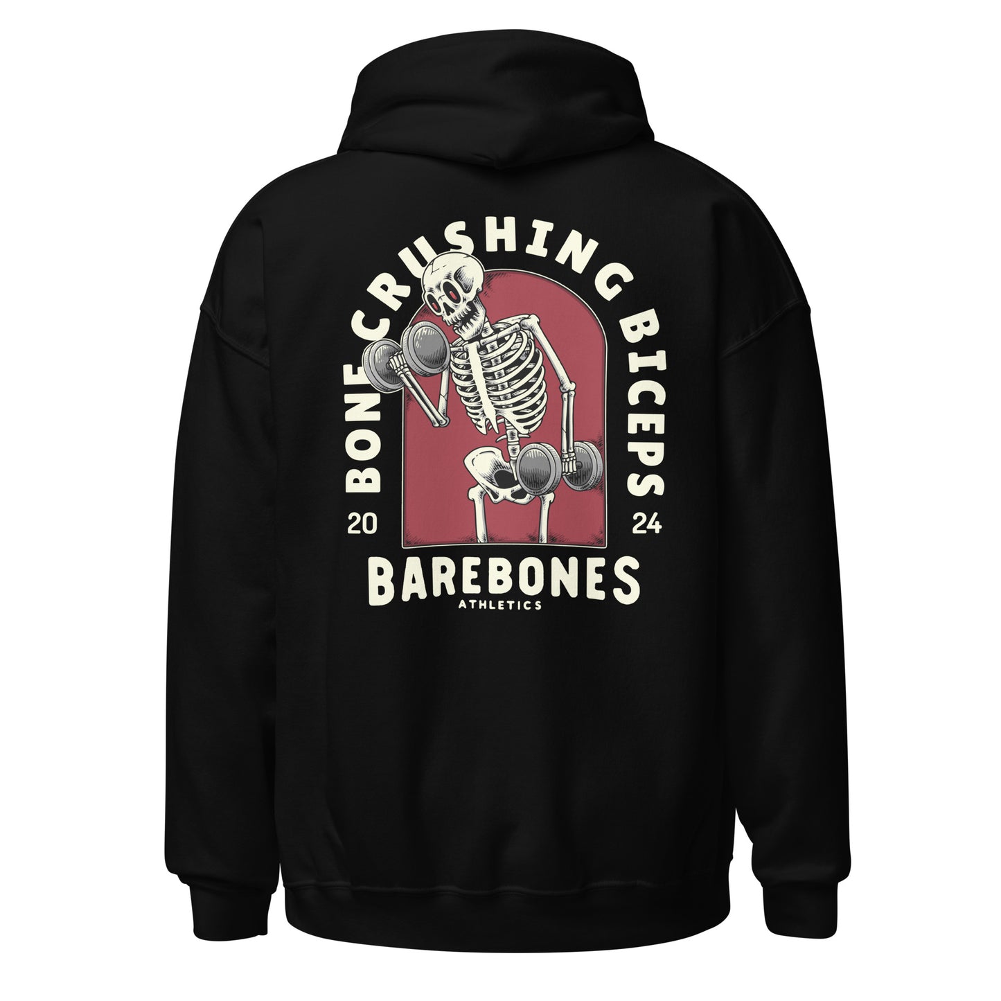 Bone Crushing Biceps - Hoodie - Barebones Athletics
