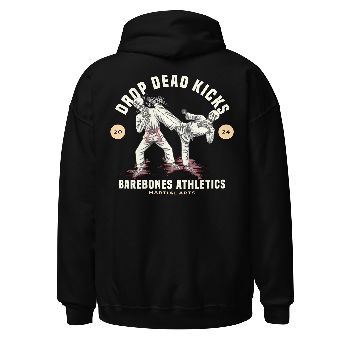 Drop Dead Kicks - Hoodie - Barebones Athletics