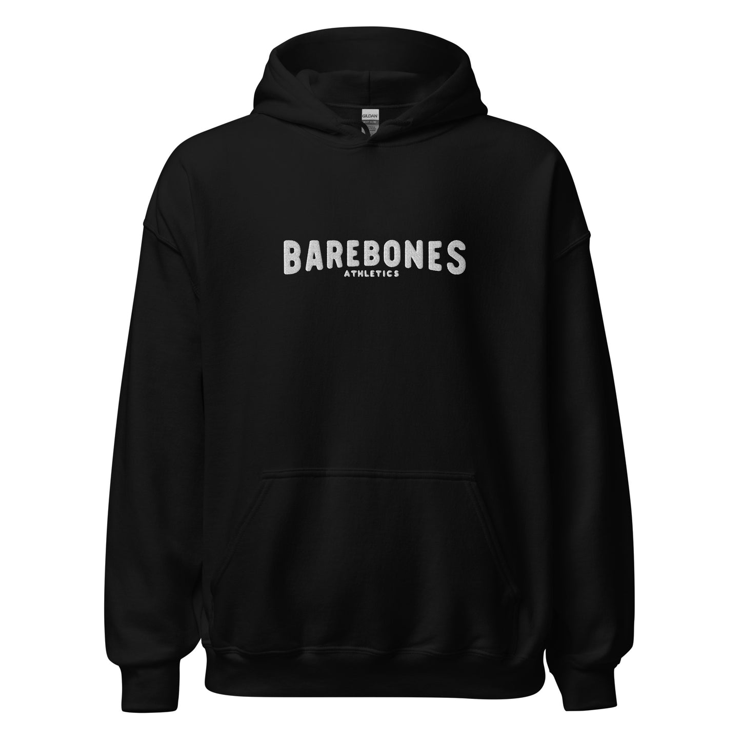 Classic Embroidered Hoodie - Barebones Athletics