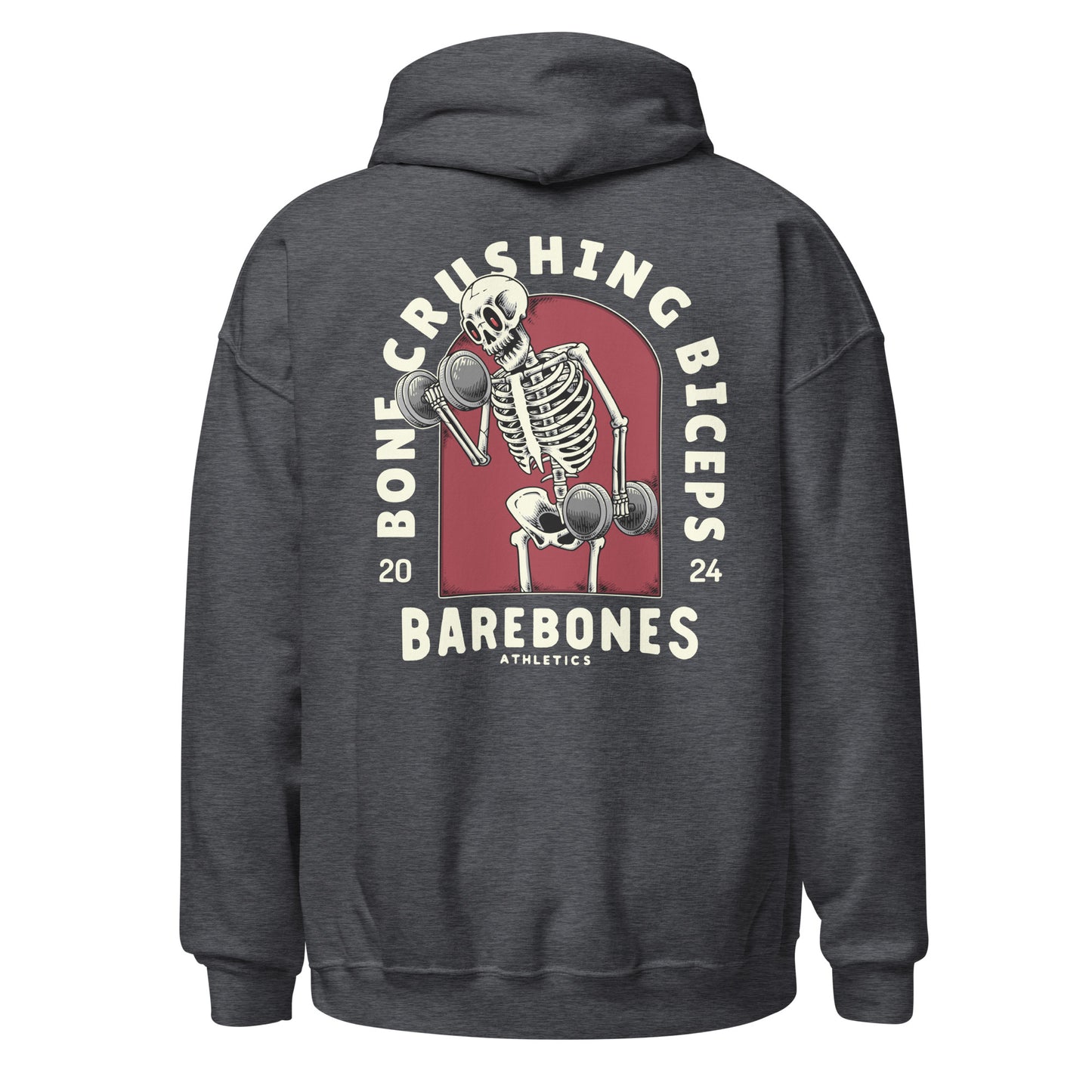 Bone Crushing Biceps - Hoodie - Barebones Athletics