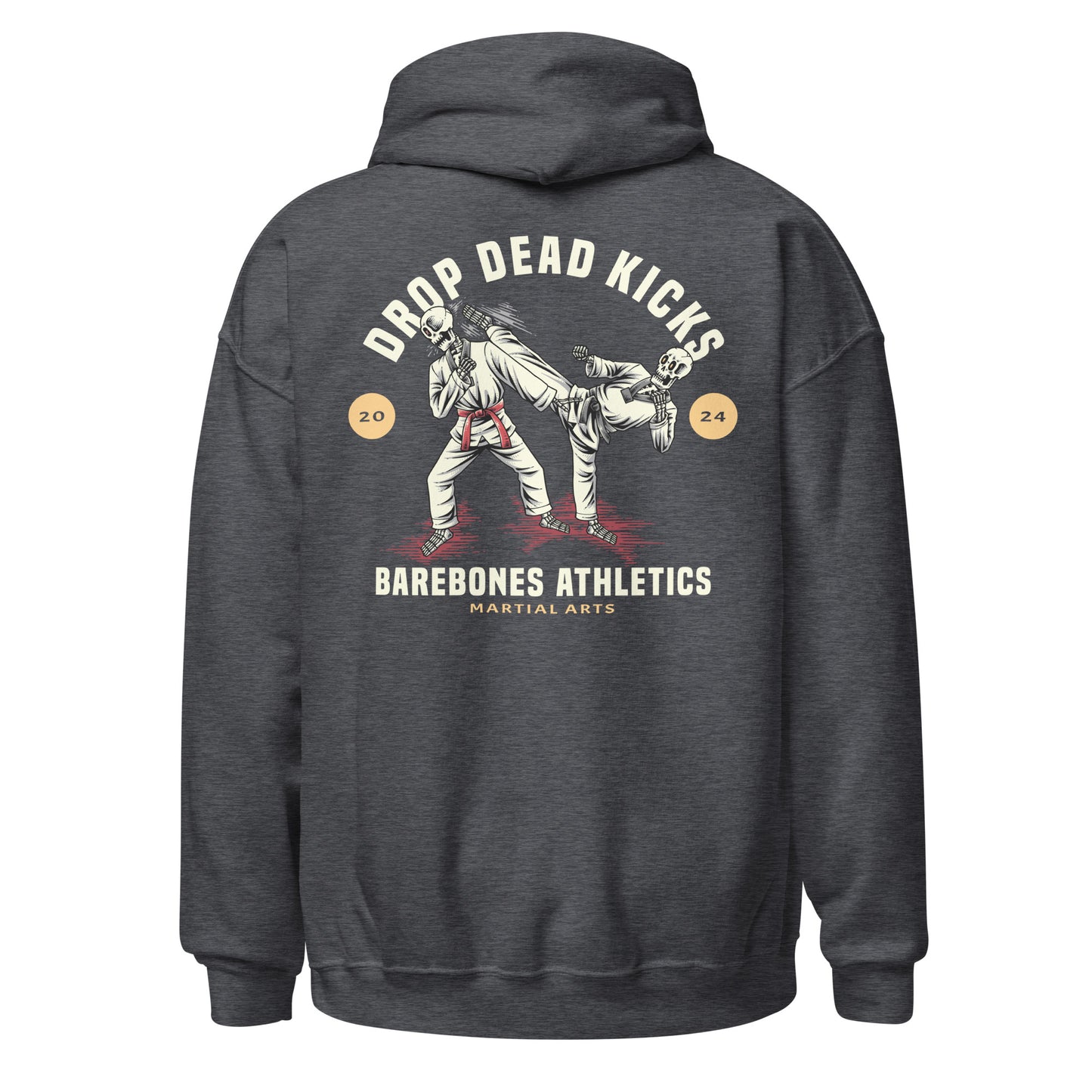 Drop Dead Kicks - Hoodie - Barebones Athletics