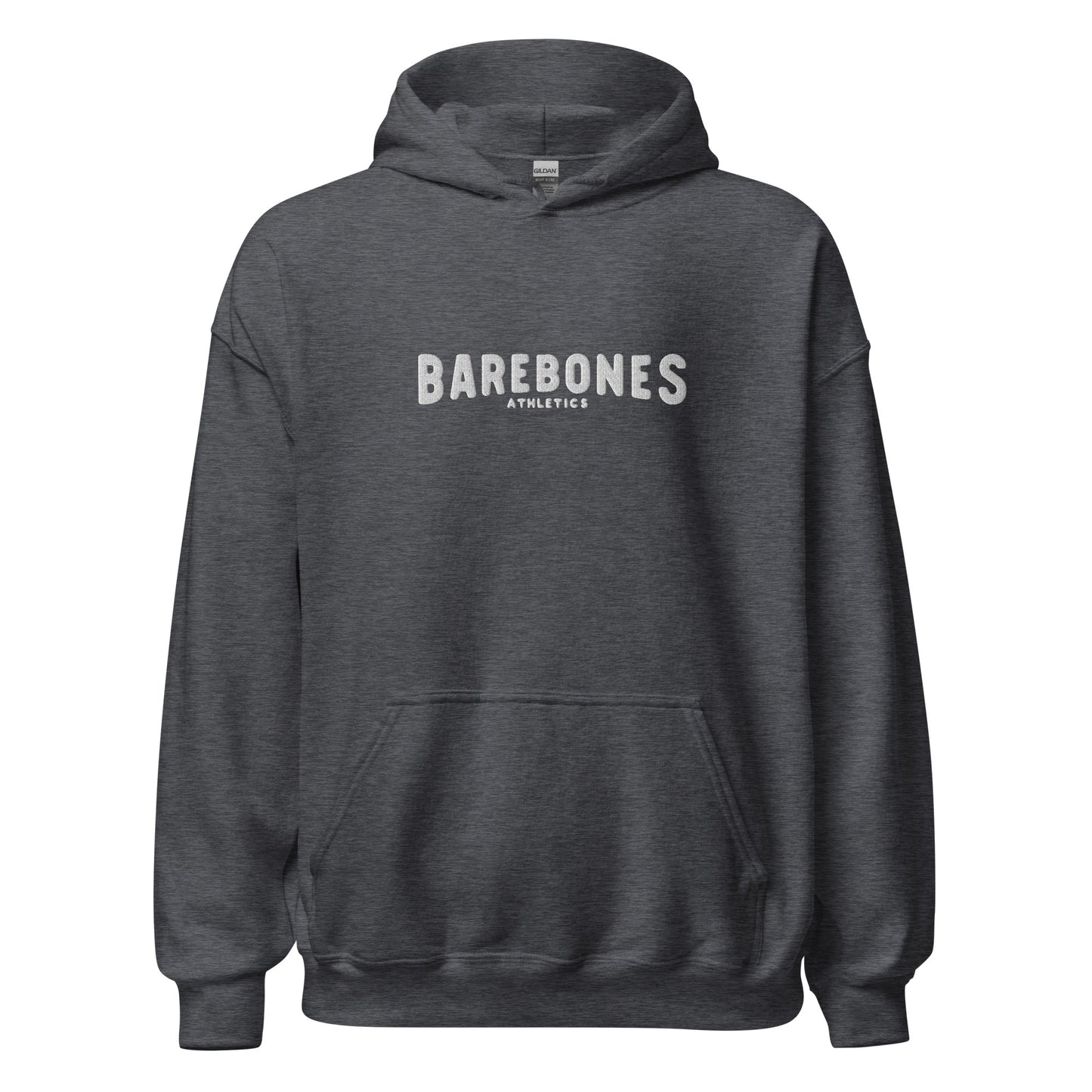 Classic Embroidered Hoodie - Barebones Athletics