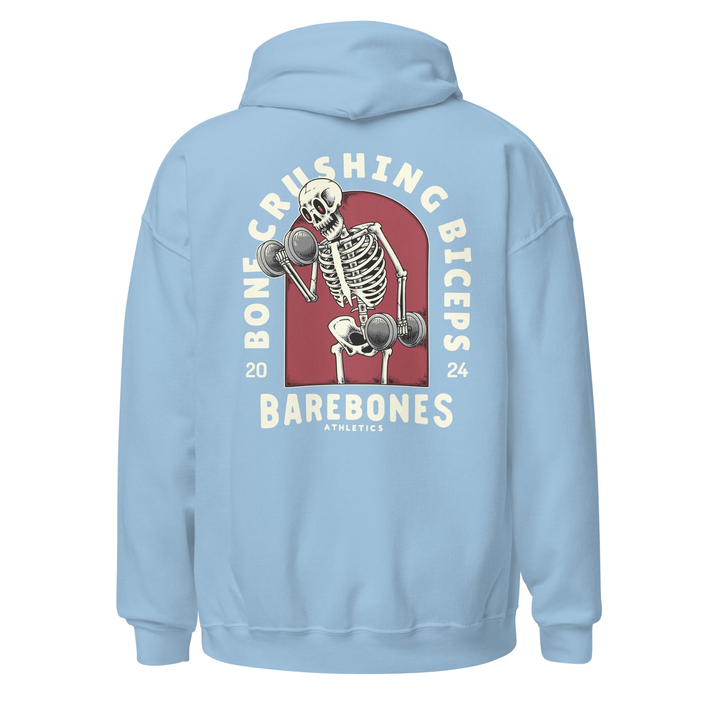Bone Crushing Biceps - Hoodie - Barebones Athletics