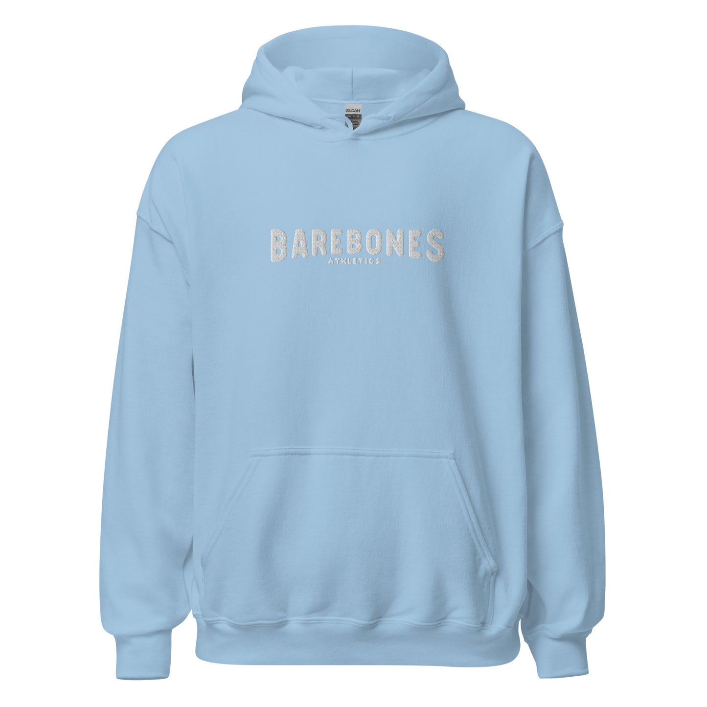 Classic Embroidered Hoodie - Barebones Athletics