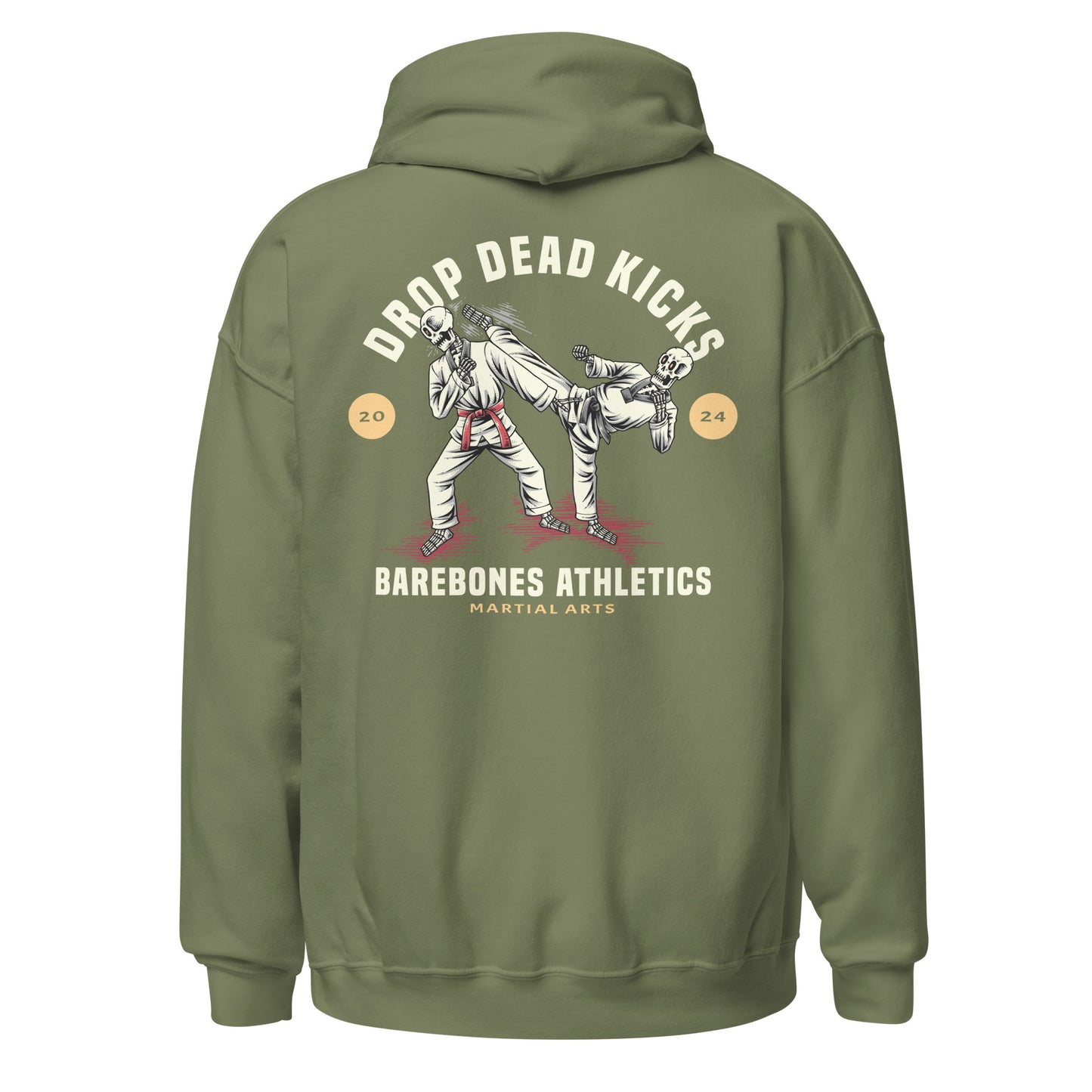 Drop Dead Kicks - Hoodie - Barebones Athletics