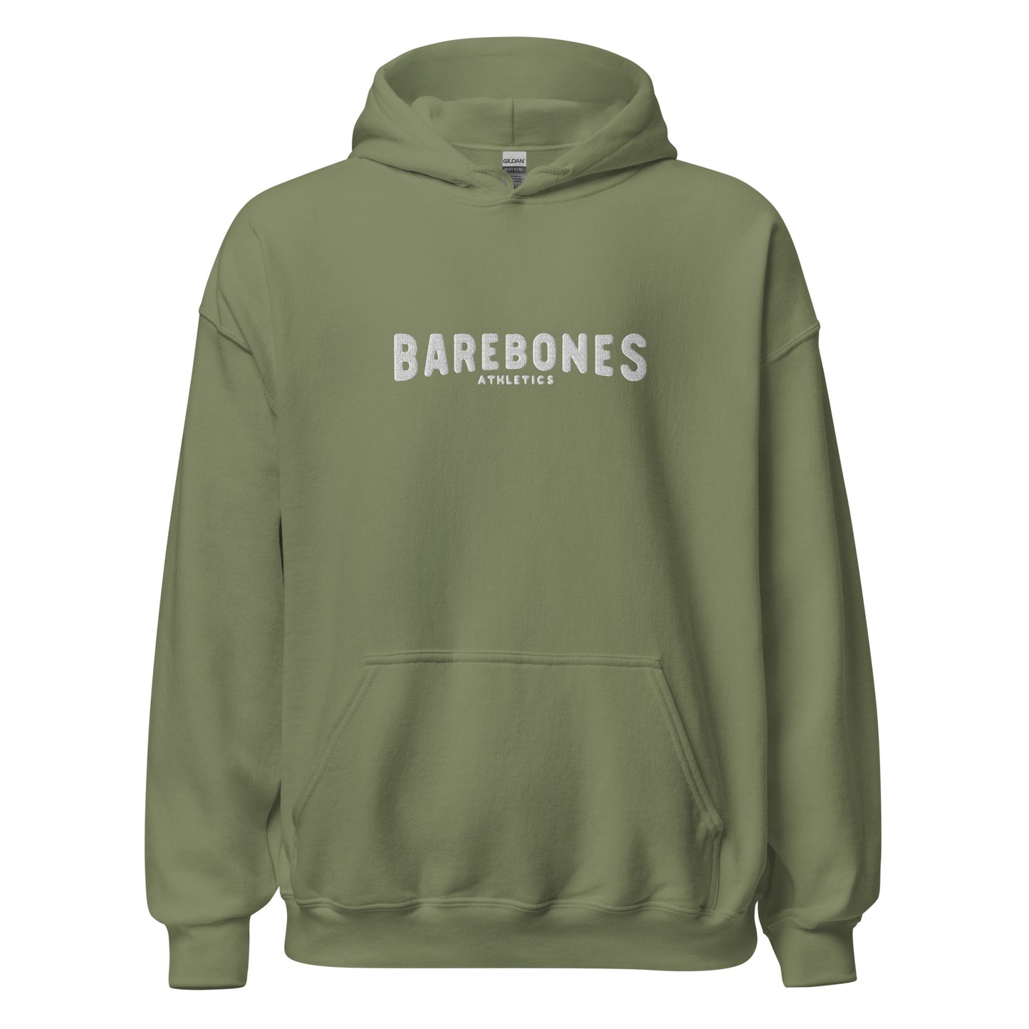 Classic Embroidered Hoodie - Barebones Athletics