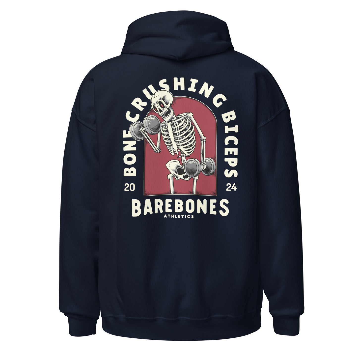 Bone Crushing Biceps - Hoodie - Barebones Athletics