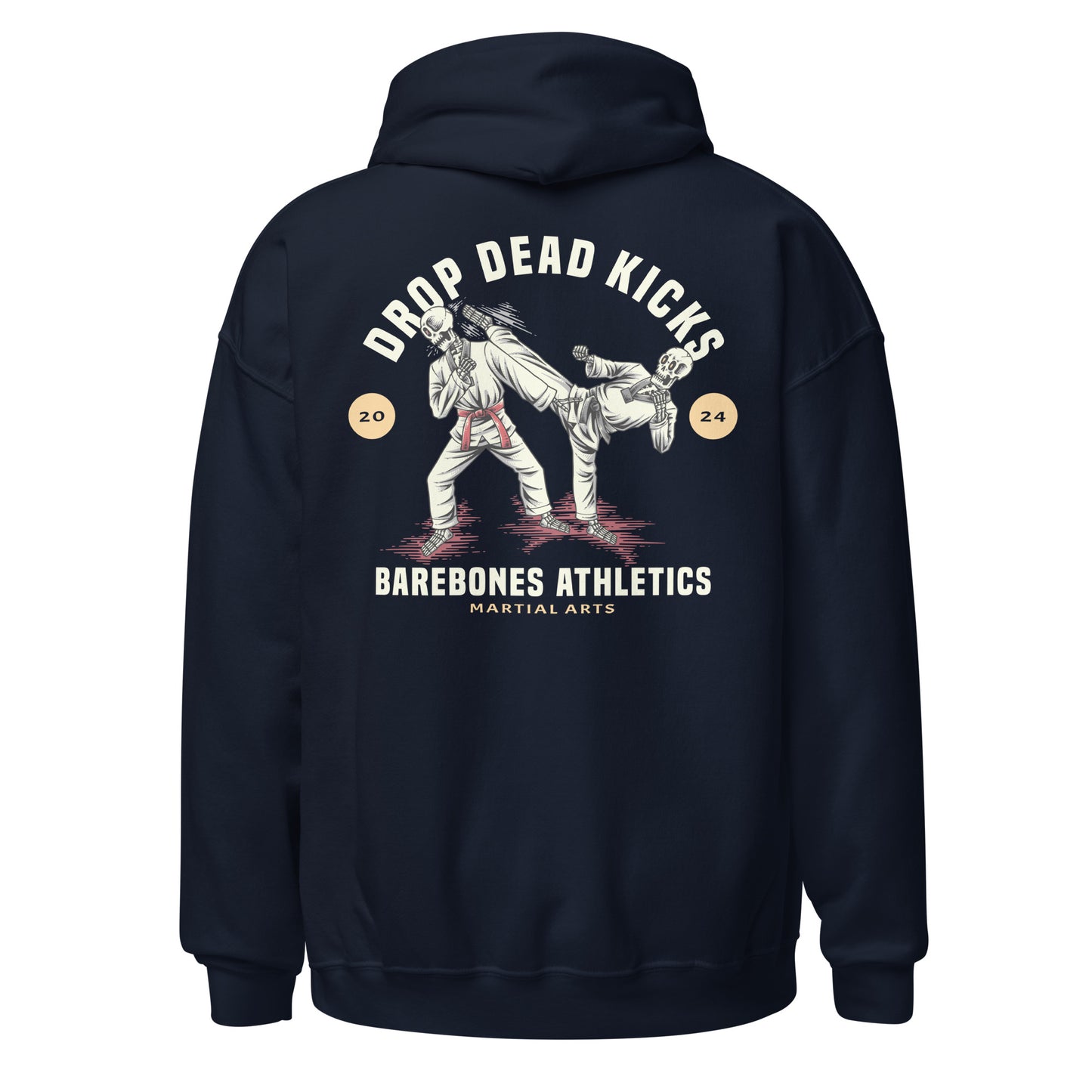 Drop Dead Kicks - Hoodie - Barebones Athletics