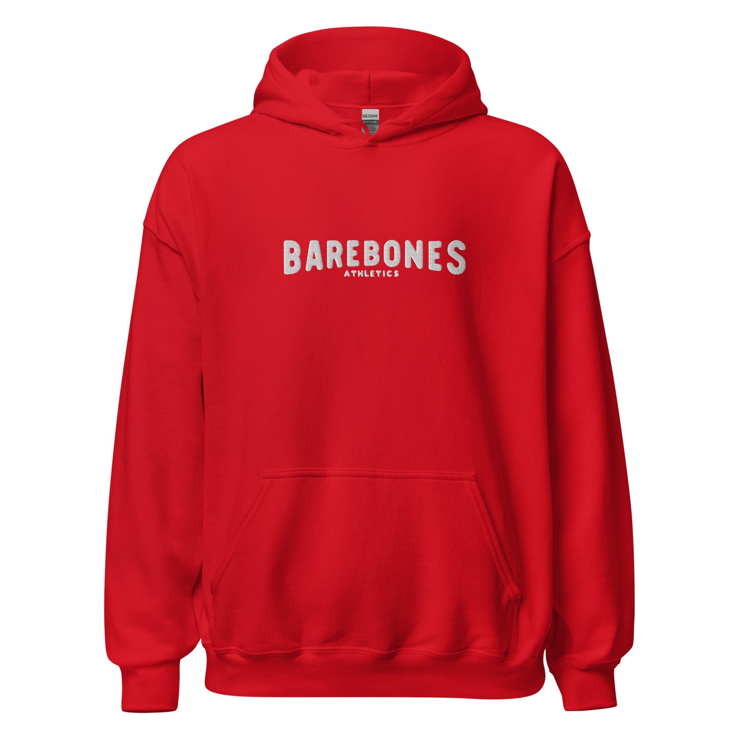 Classic Embroidered Hoodie - Barebones Athletics