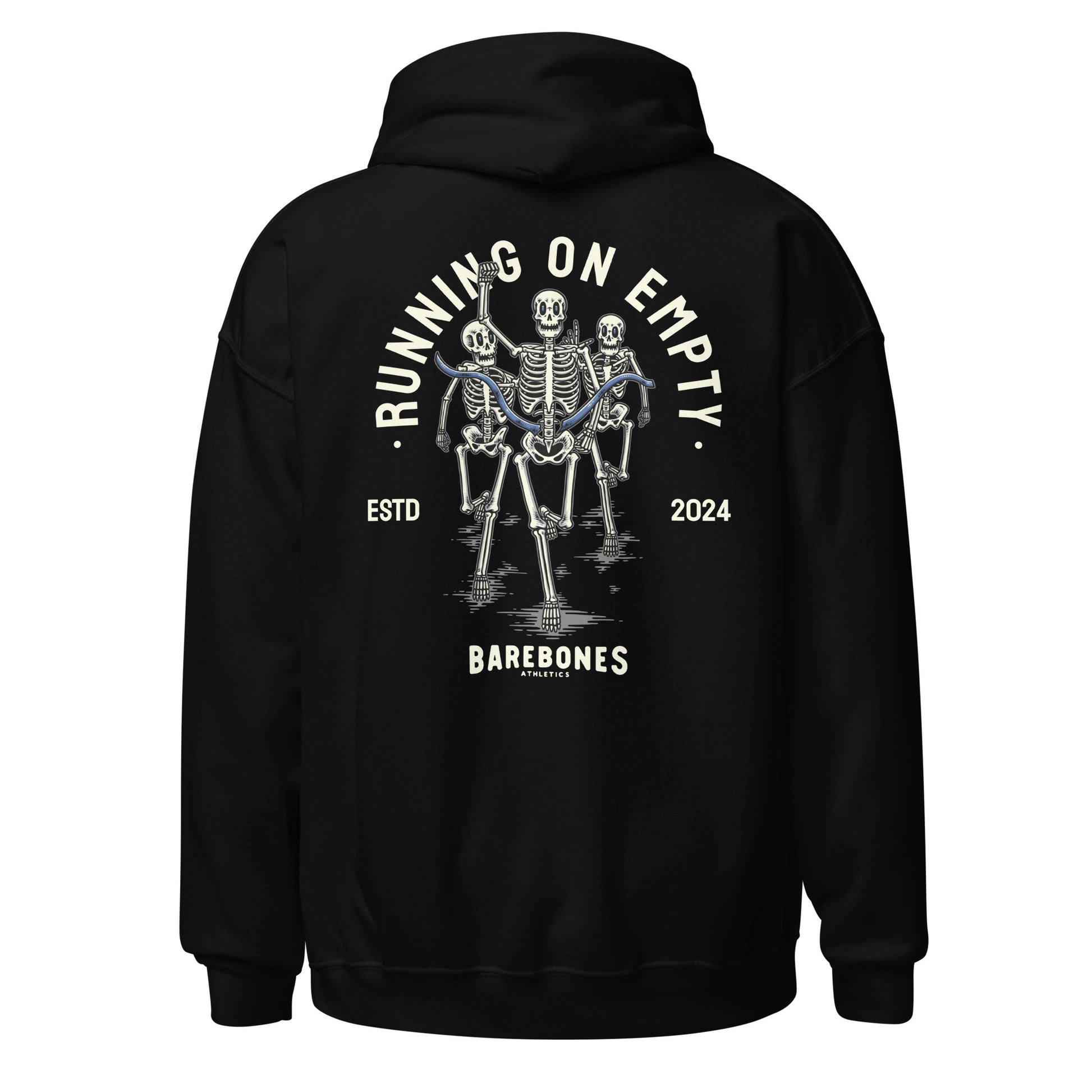 Running On Empty - Hoodie - Barebones Athletics
