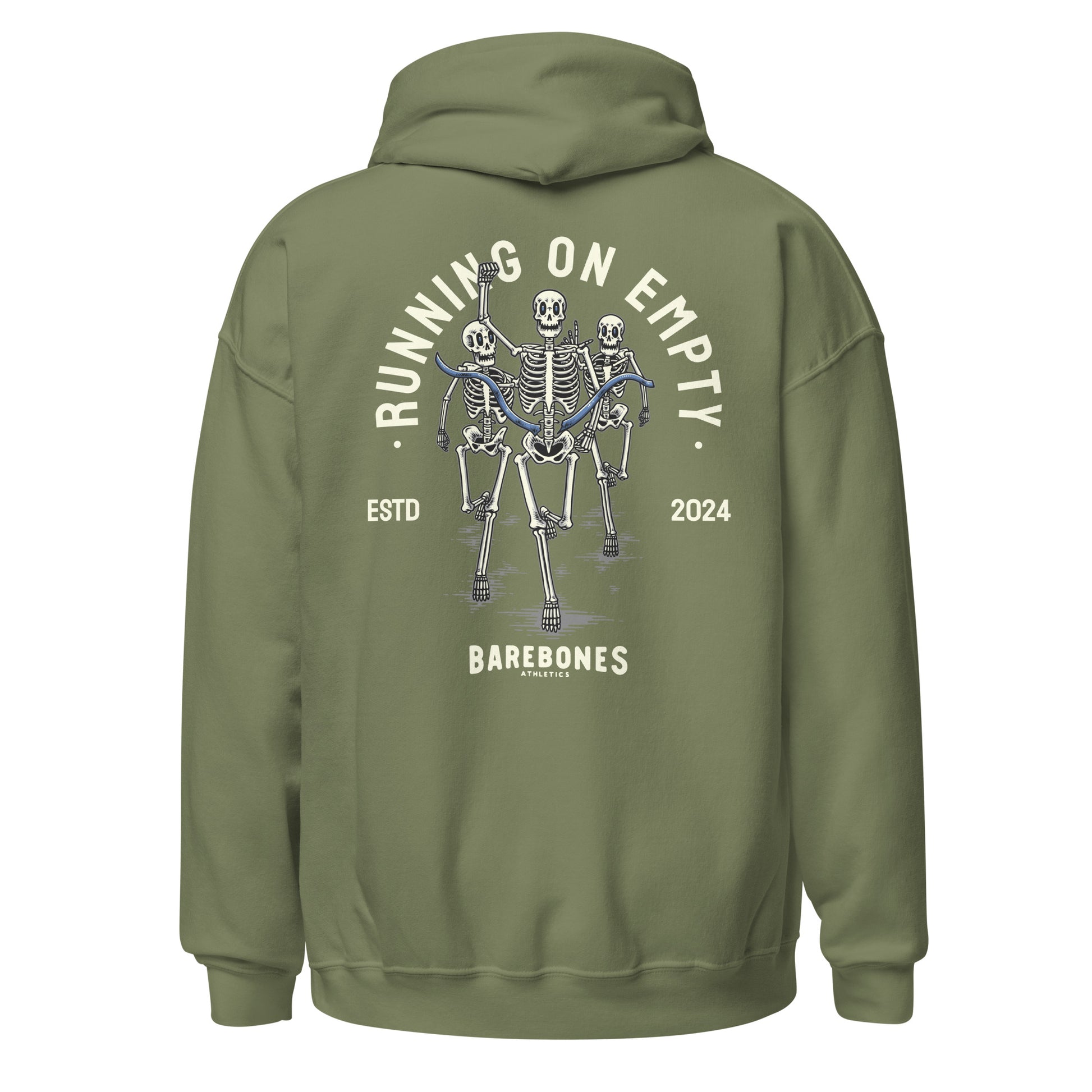 Running On Empty - Hoodie - Barebones Athletics