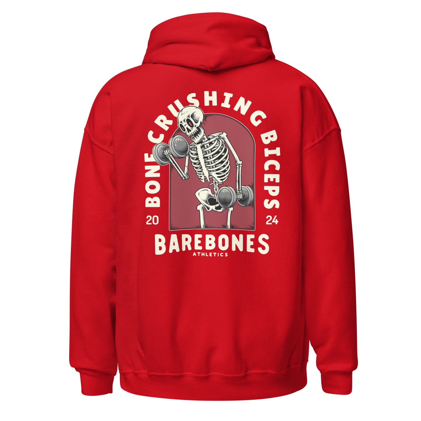 Bone Crushing Biceps - Hoodie - Barebones Athletics