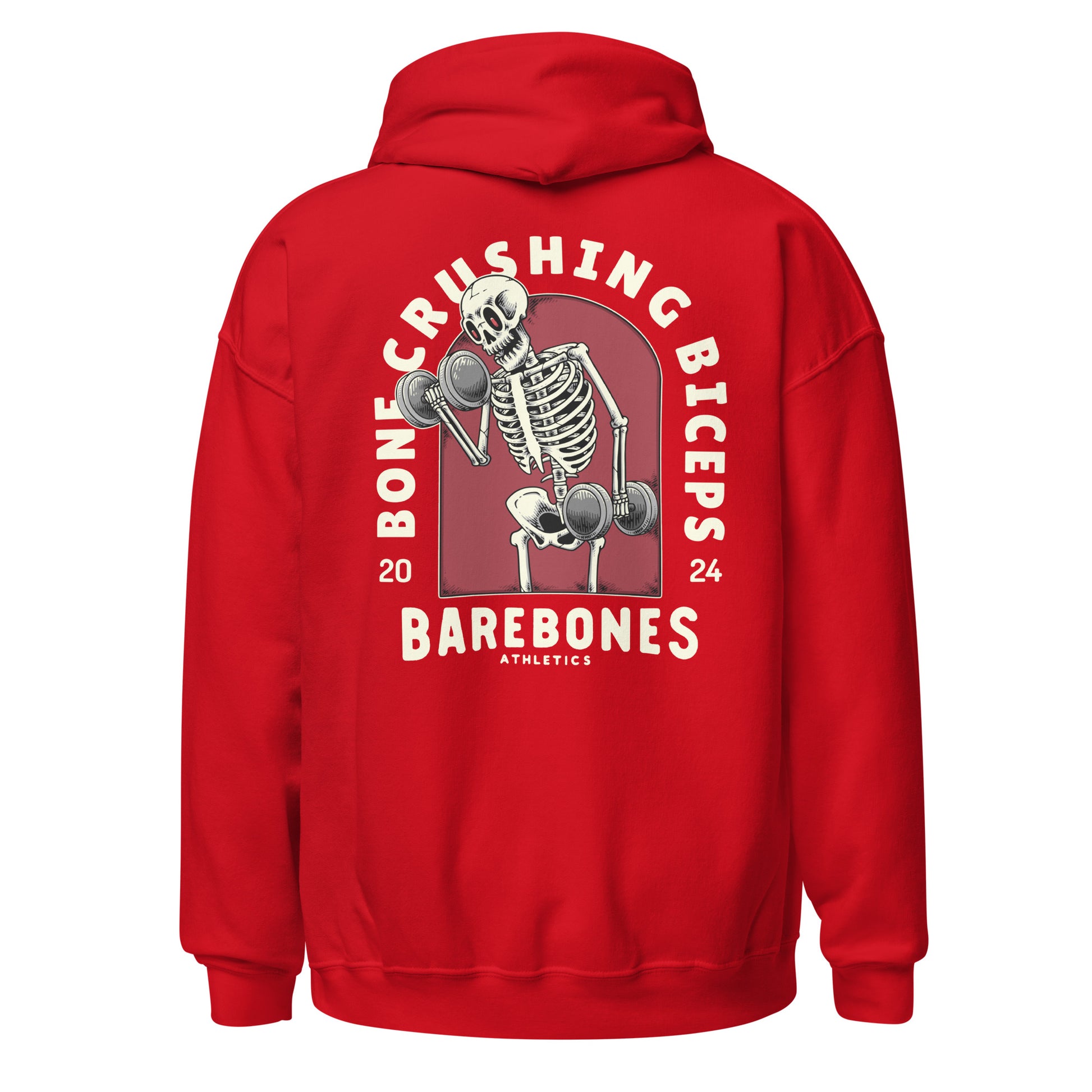 Bone Crushing Biceps - Hoodie - Barebones Athletics